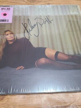 Hillary Duff Luck Or Something Vinyl LP with signed insert (NEW)